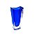 VASO DE CRISTAL ECOLÓGICO OKINAWA COBALTO 14X8X30cm - Imagem 1