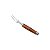 CJ. 4 PCS GARFOS DE AÇO INOX CABO DE BAMBOO ESCURO - Imagem 1