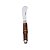 CJ. 4 PCS ESPATULA DE AÇO INOX CABO DE BAMBOO ESCURO - Imagem 2