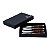 CJ. 4 PCS ESPATULA DE AÇO INOX CABO DE BAMBOO ESCURO - Imagem 4