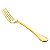 CJ 6 COLHERES P/CHA AVALON PVD DOURADO - Imagem 1