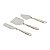 CJ. 3 PCS P/ QUEIJO DE AÇO INOX CABO DE CHIFRE SOPHIE - Imagem 1
