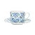 CJ 6 XÍCARAS DE PORCELANA P/CHÁ C/PIRES LISBOA 200ml - Imagem 2