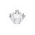 BOMBONIERE DE CRISTAL C/TAMPA TULIP 12X11,5 CM - Imagem 2