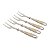 CJ. 4 PCS GARFOS DE AÇO INOX CABO DE CHIFRE SOPHIE - Imagem 2