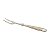 CJ. 4 PCS GARFOS DE AÇO INOX CABO DE CHIFRE SOPHIE - Imagem 4