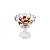 FRUTEIRA DE CRISTAL C/PÉ TULIP 17,5X8 CM - Imagem 4