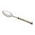 COLHER PARA ARROZ DE AÇO INOX CABO DE MADRE PÉROLA CLARA - Imagem 2