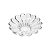CENTRO DE MESA DE CRISTAL TULIP 32,5X9 CM - Imagem 2