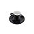 CJ 6 XÍCARAS P/CAFÉ DE PORCELANA C/PIRES PRETO 70ML - Imagem 1
