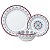 CJ DE JANTAR 18PC DE PORCELANA MANDALA - Imagem 1