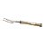 CJ. 4 PCS GARFOS DE AÇO INOX CABO DE MADRE PÉROLA CLARA - Imagem 2