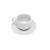 CJ 6 XÍCARAS P/CAFÉ C/PÍRES DE PORCELANA 180ML - Imagem 1