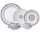 CJ DE JANTAR 42PC DE PORCELANA MANDALA - Imagem 1