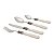 FAQUEIRO 24PC AÇO INOX C/CABO DE ACRÍLICO C/CONECTOR METAL - Imagem 1
