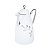 GARRAFA TÉRMICA DE PORCELANA C/ AMPOLA DE VIDRO FOLHAS 650ML - Imagem 3