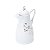 GARRAFA TÉRMICA DE PORCELANA C/AMPOLA DE VIDRO FLORES 650ML - Imagem 3