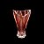 VASO DE CRISTAL PARADISE PINK 18,5x31cm - Imagem 2