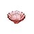POTICHE DECORATIVO  DE CRISTAL C/PÉ PARADISE PINK 21,5x23,5cm - Imagem 1