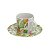 CJ 6 XÍCARAS DE PORCELANA P/CAFÉ C/PIRES PINEAPPLE PARTY 90ml - Imagem 2