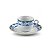 JG 6 XÍCARAS P/CAFÉ C/PIRES DE PORCELANA SUPER WHITE AMALFI - Imagem 1