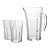 CJ 7PC 1JARRA 1,2L E 6 COPOS 310ML ALLURE - Imagem 1