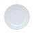JG 6 PRATOS RASO DE PORCELANA SUPER WHITE PLAIN 27CM - Imagem 1