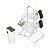 CJ 5 PC P/TEMPERO DE VIDRO C/TAMPA DE PLÁSTICO E SUPORTE DE METAL TINNO 14x10x20cm - Imagem 3