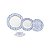 JG DE JANTAR DE PORCELANA SUPER WHITE ABSTRACT 20PC - Imagem 1
