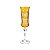 CJ 6 TAÇAS DE CRISTAL ECOLÓGICO P/CHAMPGNE LAPIDADO TOPÁZIO GRACE TOPÁZIO 190ml - Imagem 2