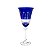 CJ 6 TAÇAS DE CRISTAL ECOLÓGICO P/CHAMPAGNE ALEXANDRA/ASIO COBALTO 250ml - Imagem 1