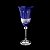 CJ 6 TAÇAS DE CRISTAL ECOLÓGICO P/CHAMPAGNE ALEXANDRA/ASIO COBALTO 250ml - Imagem 2