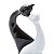 CASAL GATOS MANHOSOS DE CERAMICA 19 CM - Imagem 3