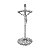 CRUCIFIXO NIQUELADO DE ZAMAC - Imagem 1