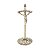 CRUCIFIXO DOURADO DE ZAMAC - Imagem 1