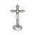 CRUZ DE ZAMAC PRATEADA 5X14cm - Imagem 1