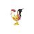 PORTA JOIAS DE ZAMAC ROOSTER 6,5X4X8,5cm - Imagem 3
