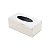 PORTA LENÇO DE PAPEL EM AÇO INOX ESMALTADO EM BRANCO - Imagem 3