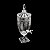 DISPENSER DE CRISTAL C/PÉ BRANDON 3L - Imagem 1