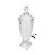 DISPENSER DE CRISTAL C/PÉ AUBUSSON 3L - Imagem 2