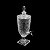 DISPENSER DE CRISTAL C/PÉ AUBUSSON 3L - Imagem 3