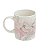 CANECA DE PORCELANA OIL PAITING AZUL E ROSA 330ml - Imagem 5