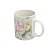 CANECA DE PORCELANA OIL PAITING AZUL E ROSA 330ml - Imagem 4