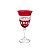 CJ 6 TAÇAS DE CRISTAL ECOLÓGICO P/VINHO TINTO KLEOPATRA/BRANTA RUBI 290ml - Imagem 1