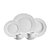 CJ. JANTAR DE PORCELANA 42 PEÇAS LIMOGES DIDON - Imagem 1