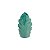 VASO DE PORCELANA HELICONIA VERDE 9,1X5,1X16,5cm - Imagem 1