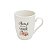 CANECA DE PORCELANA ALWAYS BELIEVE IN YOURSELF BRANCA 330ml - Imagem 1