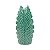 VASO DE PORCELANA PACHIRA VERDE 10X6,8X20,8cm - Imagem 2