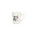 CANECA DE PORCELANA ENJOY THE LITTLE THINGS BRANCA 330ml - Imagem 1