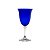 CJ 6 TAÇAS P/AGUA DE CRISTAL ECOLÓGICO KLEOPATRA AZUL 360ML - Imagem 1